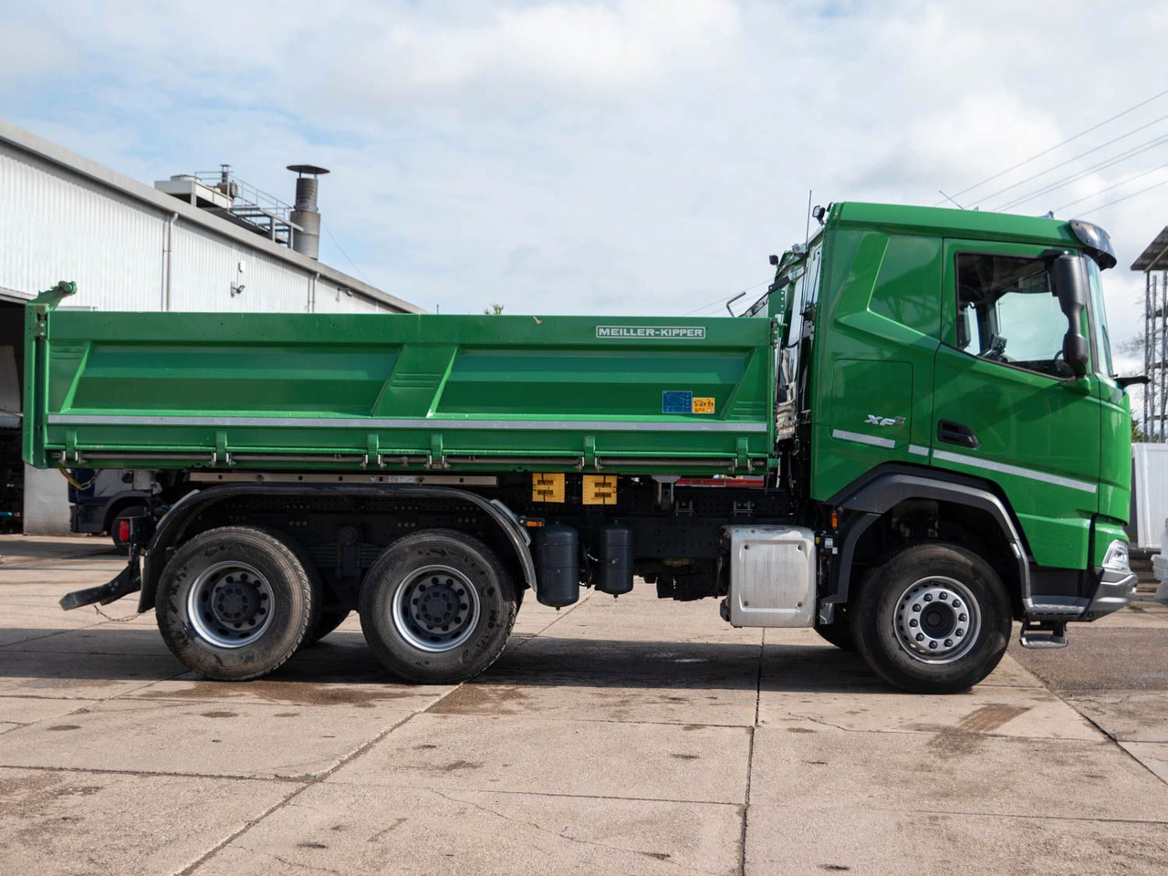 Billenőplatós teherautó DAF FAT XFC 530 SL Meiller TRIGENIUS D 316 DAF FAT XFC 530 SL Meiller TRIGENIUS D 316: 8 kép.