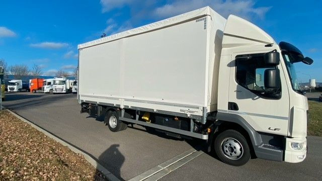 DAF LF 210 8t Pritsche-Plane LBW Tageszulassung DAF FA LF 210 08t Spier Pritsche-Plane - Ponyvás teherautó: 2 kép. DAF LF 210 8t Pritsche-Plane LBW Tageszulassung DAF FA LF 210 08t Spier Pritsche-Plane - Ponyvás teherautó: 2 kép.
