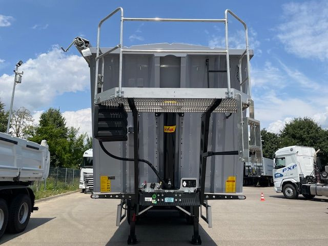 Wielton Bulk Master 3-Achs-Kippsattelauflieger 47 cbm - Félpótkocsi billenőplatós: 5 kép. Wielton Bulk Master 3-Achs-Kippsattelauflieger 47 cbm - Félpótkocsi billenőplatós: 5 kép.