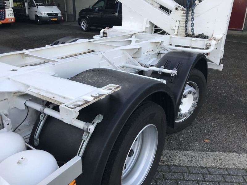 Konténerszállító, Darus autó DAF 85.360 SIDELOADER: 6 kép.