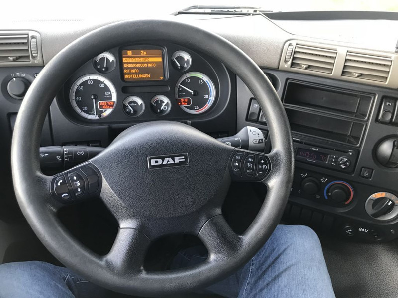 Konténerszállító, Darus autó DAF 85.360 SIDELOADER: 14 kép.