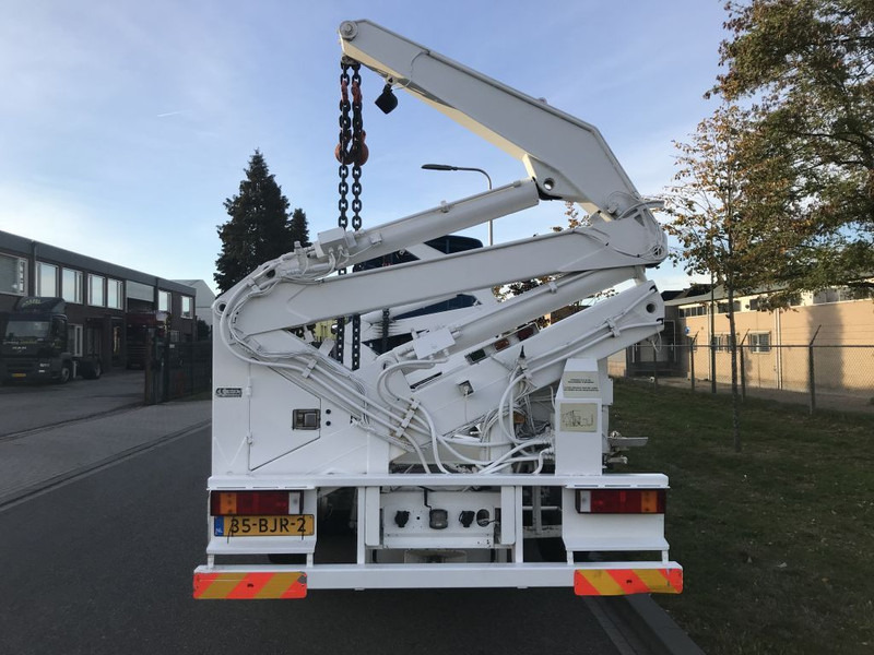 Konténerszállító, Darus autó DAF 85.360 SIDELOADER: 7 kép.