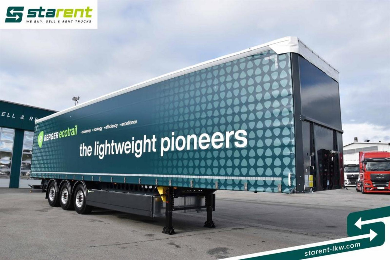 Berger LIGHT Tautliner Lift-A ALCOA Palka 5.384 Kg MIETE - Ponyvás félpótkocsi: 3 kép. Berger LIGHT Tautliner Lift-A ALCOA Palka 5.384 Kg MIETE - Ponyvás félpótkocsi: 3 kép.