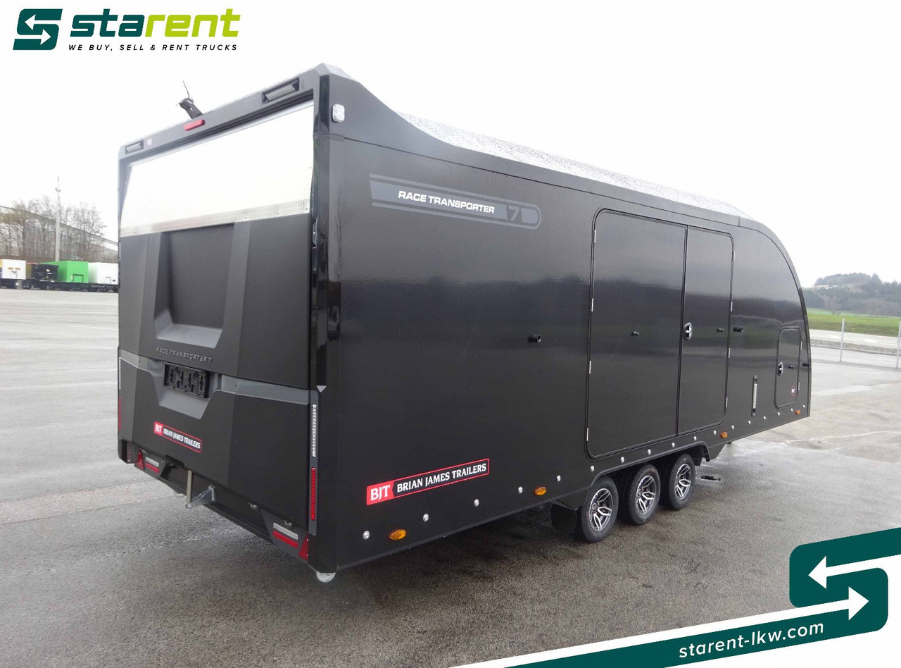 Brian James Trailers Race Transporter 7, Seilwinde - Pótkocsi autószállító: 5 kép. Brian James Trailers Race Transporter 7, Seilwinde - Pótkocsi autószállító: 5 kép.