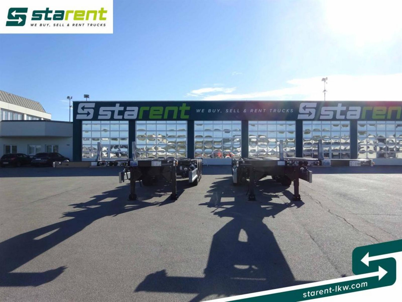 D-TEC Portmaster 1x20 / 2x20 / 1x30 / 1x40 / 1x45 - Félpótkocsi cserefelépítményes: 2 kép. D-TEC Portmaster 1x20 / 2x20 / 1x30 / 1x40 / 1x45 - Félpótkocsi cserefelépítményes: 2 kép.