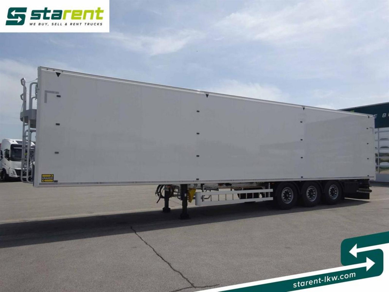 Kraker 8mm 92m³ BPW-Achsen Funk. Verzinkt Liftachse - Félpótkocsi öönkihordós: 1 kép. Kraker 8mm 92m³ BPW-Achsen Funk. Verzinkt Liftachse - Félpótkocsi öönkihordós: 1 kép.