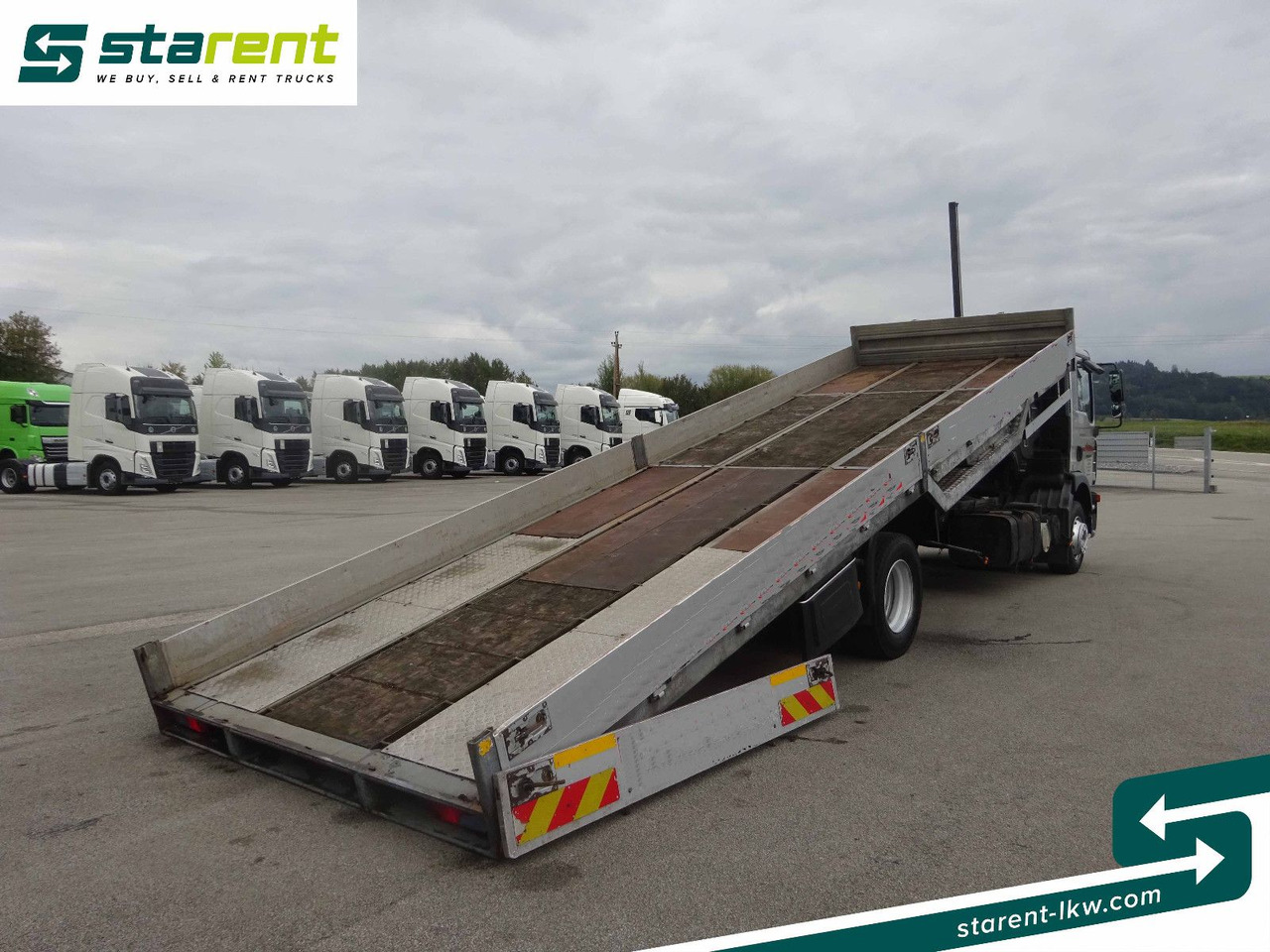 MAN TGM 12.280, Fahrzeugtransporter, kippbar - Autószállító teherautó: 3 kép. MAN TGM 12.280, Fahrzeugtransporter, kippbar - Autószállító teherautó: 3 kép.