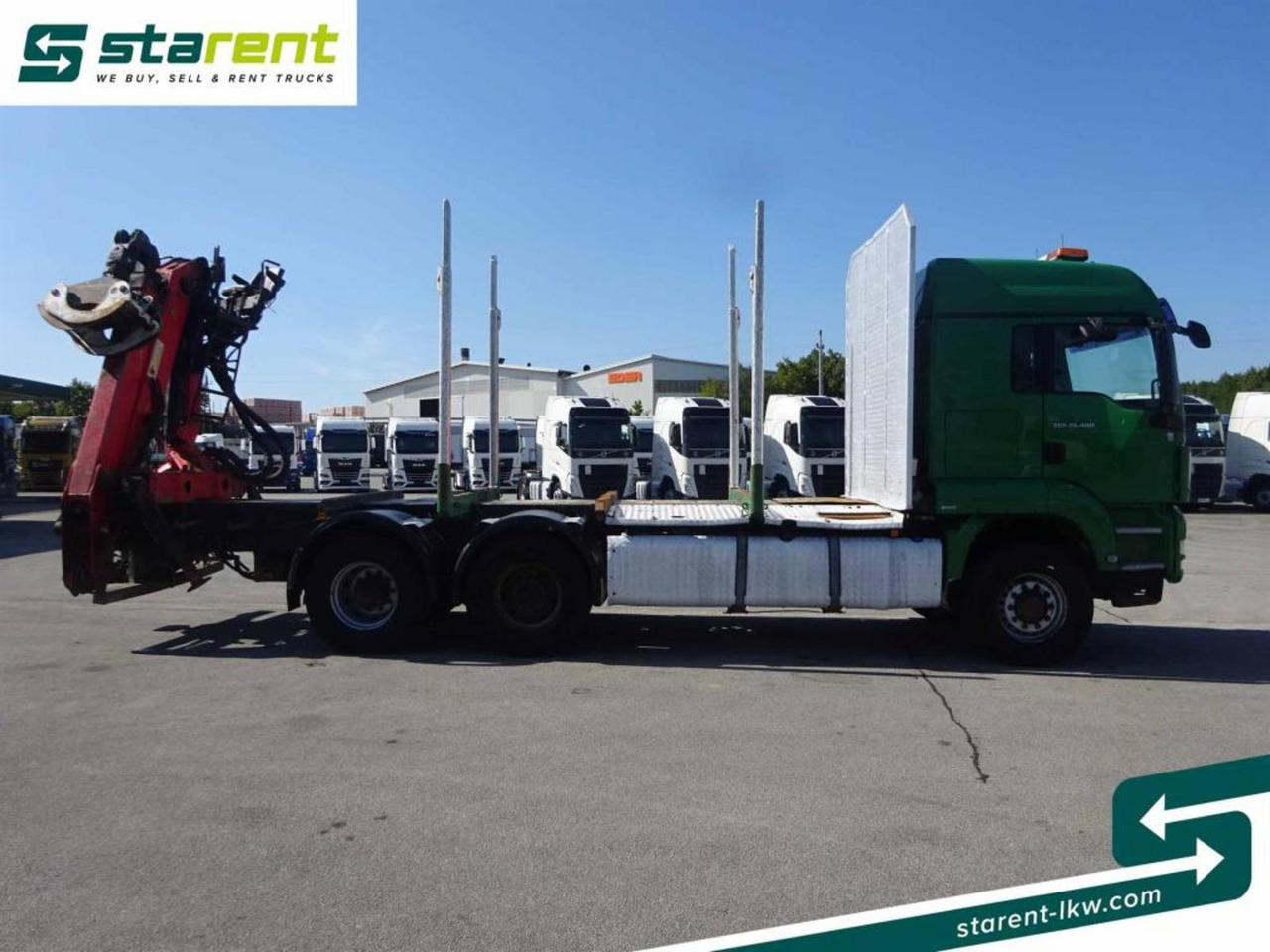 MAN TGS 26.480 6x6 Holzaufbau mit Kran, Palfinger 120Z - Rönkszállító teherautó: 4 kép. MAN TGS 26.480 6x6 Holzaufbau mit Kran, Palfinger 120Z - Rönkszállító teherautó: 4 kép.