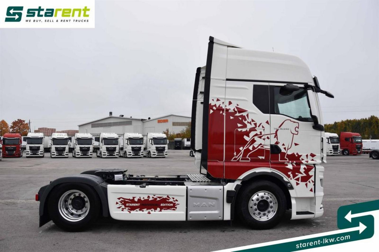 MAN TGX 18.540 LL GX-Fahrerhaus Retarder Vollluftfed. - Nyergesvontató: 4 kép. MAN TGX 18.540 LL GX-Fahrerhaus Retarder Vollluftfed. - Nyergesvontató: 4 kép.