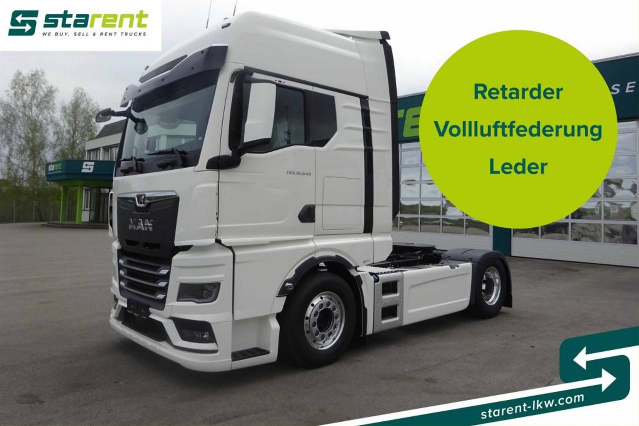 MAN TGX 18.540 LL Retarder Leder Alcoa Navi MIETE - Nyergesvontató: 1 kép. MAN TGX 18.540 LL Retarder Leder Alcoa Navi MIETE - Nyergesvontató: 1 kép.