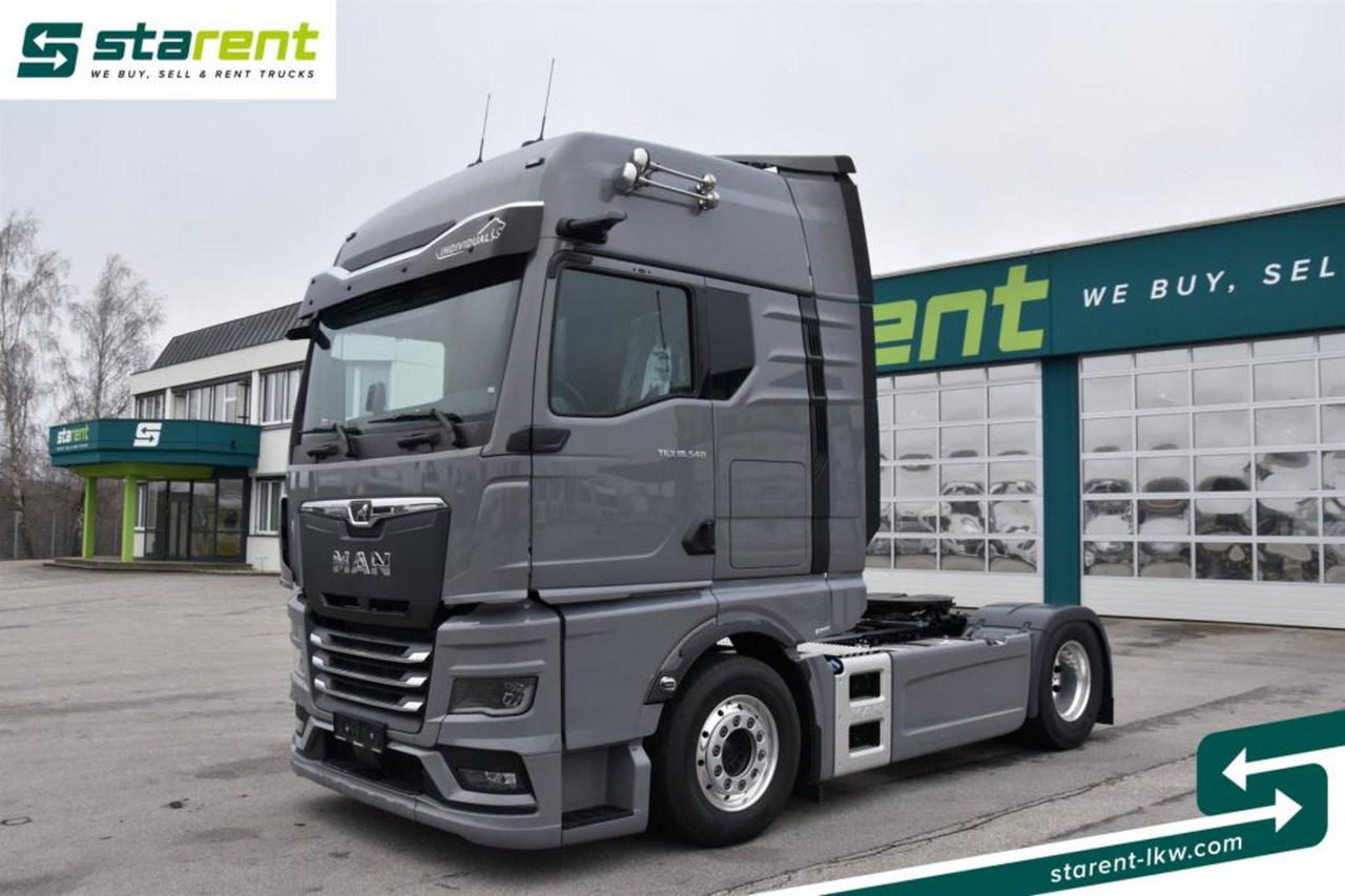 MAN TGX 18.540 LL Retarder Vollluftfederung Standklima - Nyergesvontató: 1 kép. MAN TGX 18.540 LL Retarder Vollluftfederung Standklima - Nyergesvontató: 1 kép.