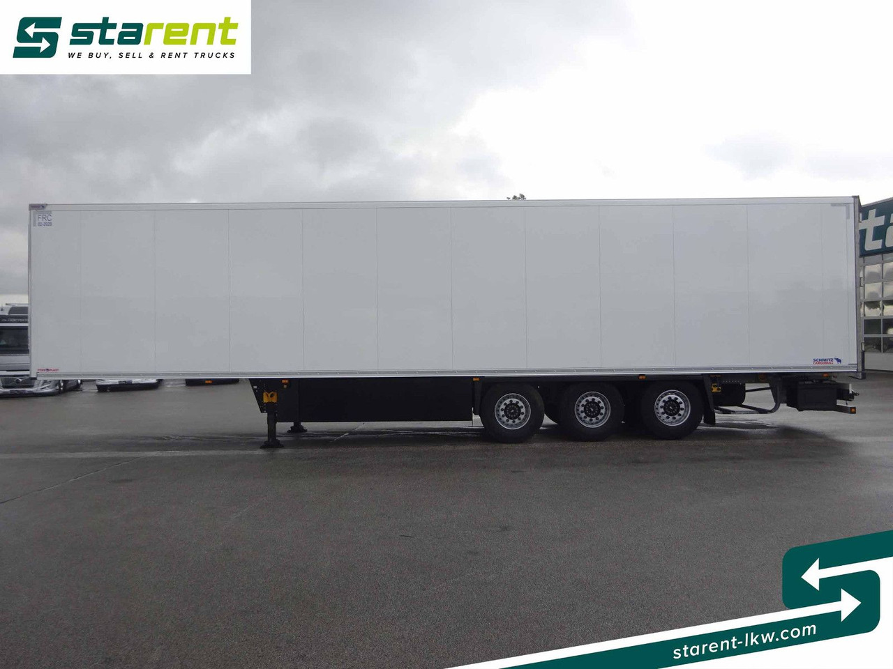 Félpótkocsi hűtős Schmitz Cargobull Thermo King SLXi300, Palettenkasten: 8 kép.