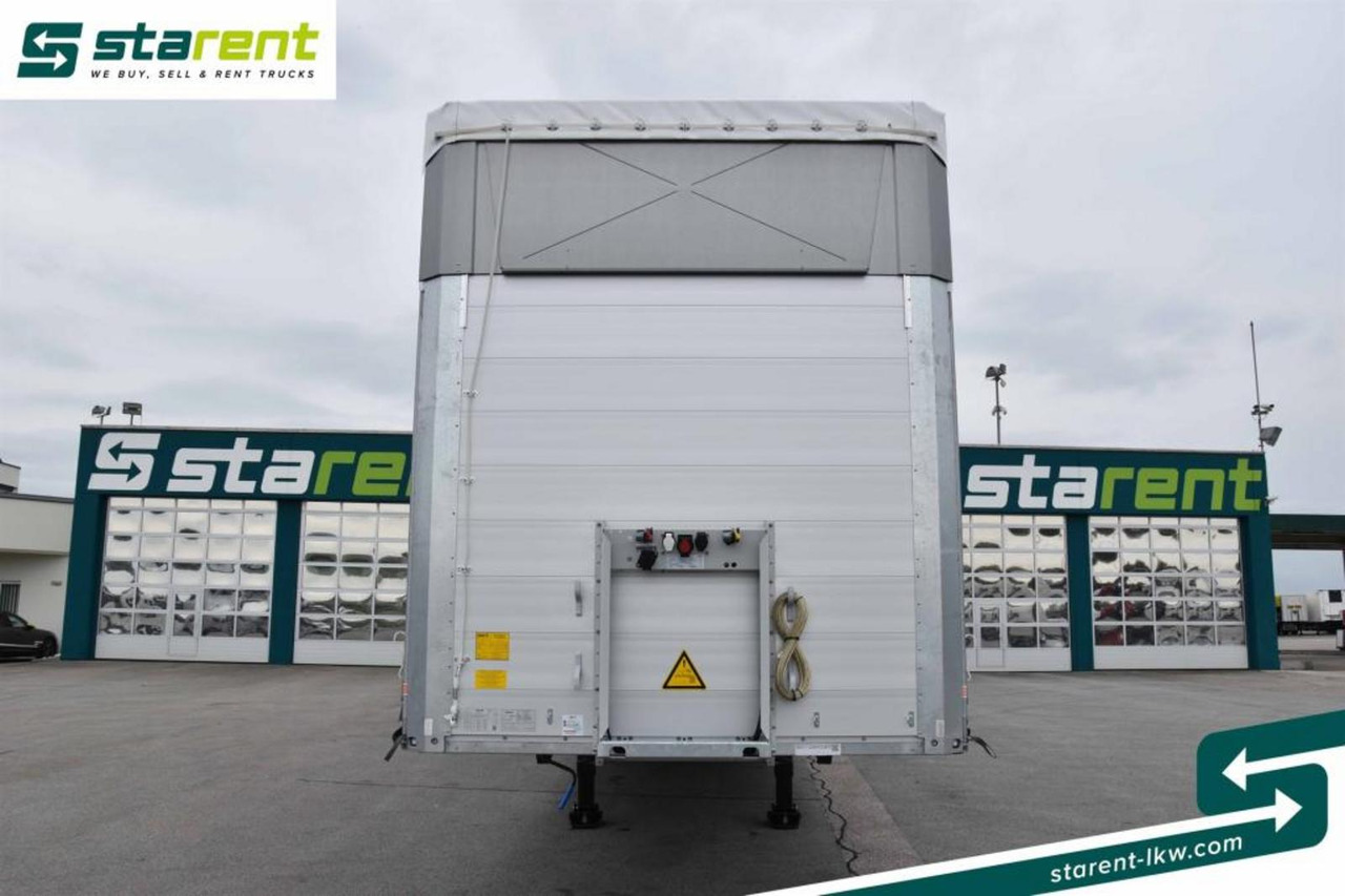 Schmitz Megatrailer Hubdach Liftachse D.C. 9.5-Zertifikat - Ponyvás félpótkocsi: 2 kép. Schmitz Megatrailer Hubdach Liftachse D.C. 9.5-Zertifikat - Ponyvás félpótkocsi: 2 kép.