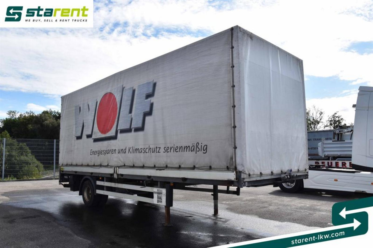 Steininger Minisattel Bordwände Ladebordwand - Ponyvás félpótkocsi: 3 kép. Steininger Minisattel Bordwände Ladebordwand - Ponyvás félpótkocsi: 3 kép.