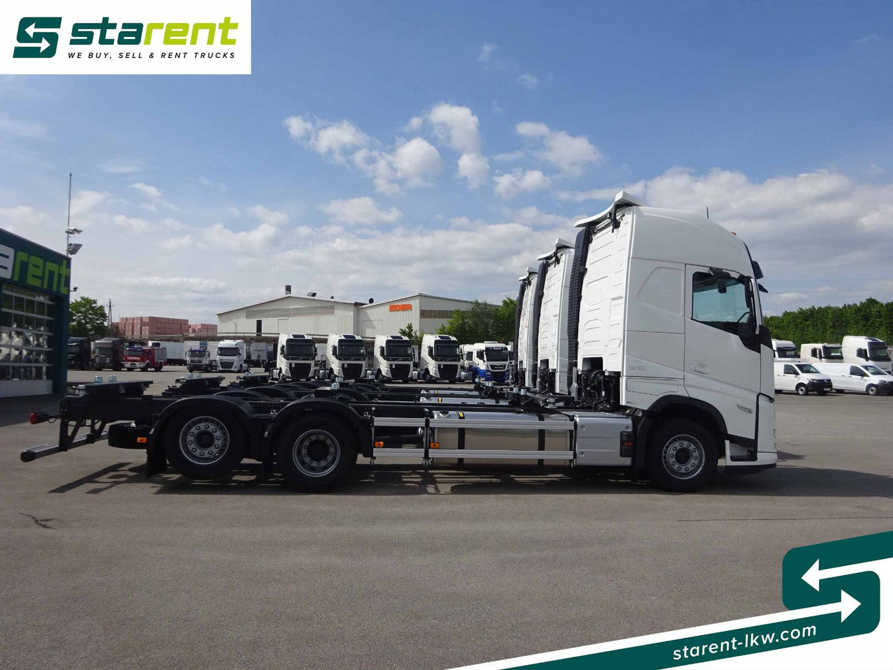 Volvo FH 500 XL, 6X2, BDF, ACC, I-Park-Cool, LED, VEB+ - Cserefelépítményes teherautó: 4 kép. Volvo FH 500 XL, 6X2, BDF, ACC, I-Park-Cool, LED, VEB+ - Cserefelépítményes teherautó: 4 kép.