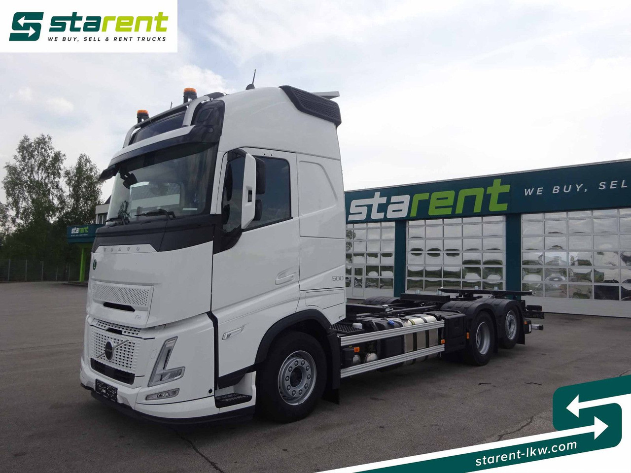 Volvo FH 500 XL, 6X2, BDF, ACC, I-Park-Cool, LED, VEB+ - Cserefelépítményes teherautó: 1 kép. Volvo FH 500 XL, 6X2, BDF, ACC, I-Park-Cool, LED, VEB+ - Cserefelépítményes teherautó: 1 kép.