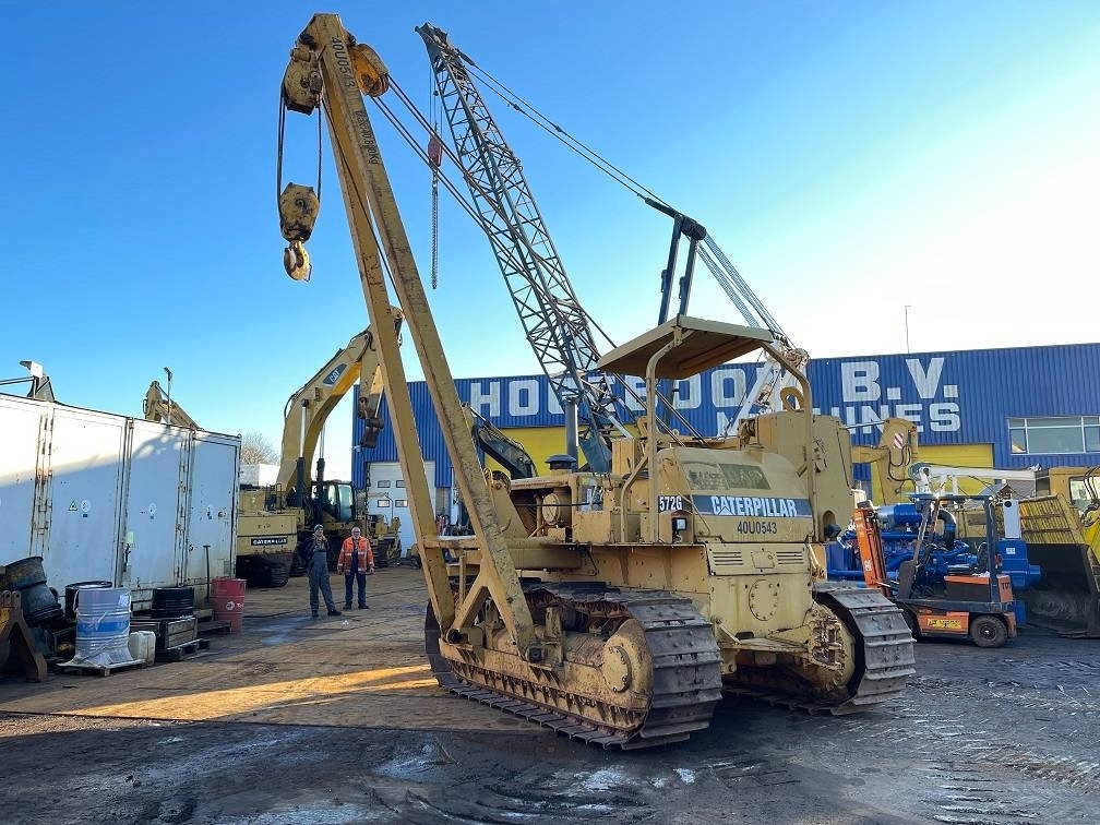 CAT 572 G - Csőfektető: 3 kép. CAT 572 G - Csőfektető: 3 kép.