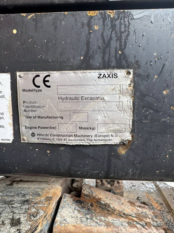 Lánctalpas kotró Hitachi ZX 470 LC H-5 B: 18 kép. Lánctalpas kotró Hitachi ZX 470 LC H-5 B: 18 kép.