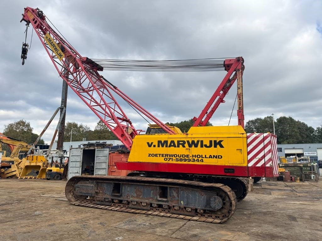 Sumitomo LS120RH 36M BOOM 12M JIB - Lánctalpas daru: 3 kép. Sumitomo LS120RH 36M BOOM 12M JIB - Lánctalpas daru: 3 kép.