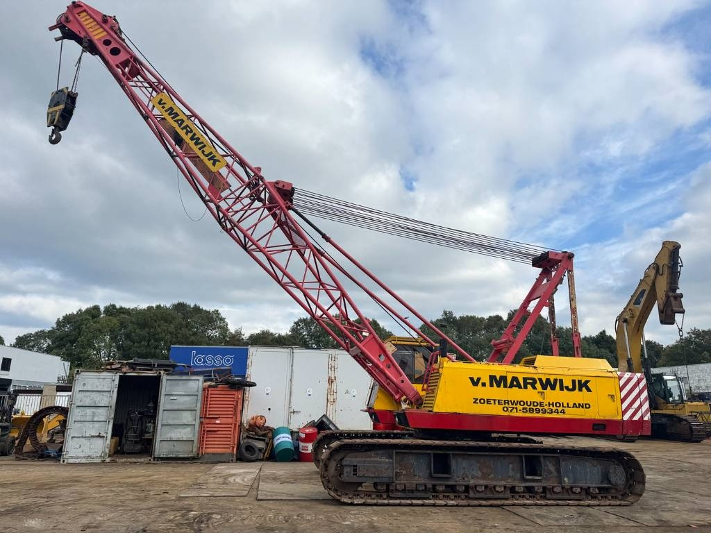 Sumitomo LS120RH 36M BOOM 12M JIB - Lánctalpas daru: 1 kép. Sumitomo LS120RH 36M BOOM 12M JIB - Lánctalpas daru: 1 kép.