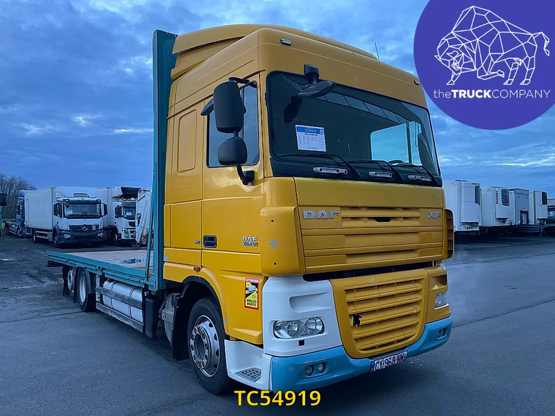 DAF XF 105 410 - Platós teherautó: 3 kép. DAF XF 105 410 - Platós teherautó: 3 kép.