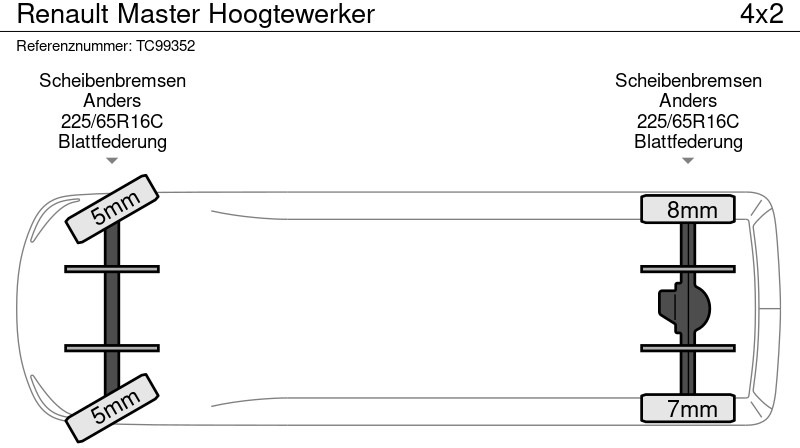 Renault Master Hoogtewerker - Kisteherautó: 4 kép. Renault Master Hoogtewerker - Kisteherautó: 4 kép.