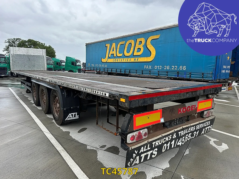 Kögel - Platós félpótkocsi: 3 kép. Kögel - Platós félpótkocsi: 3 kép.