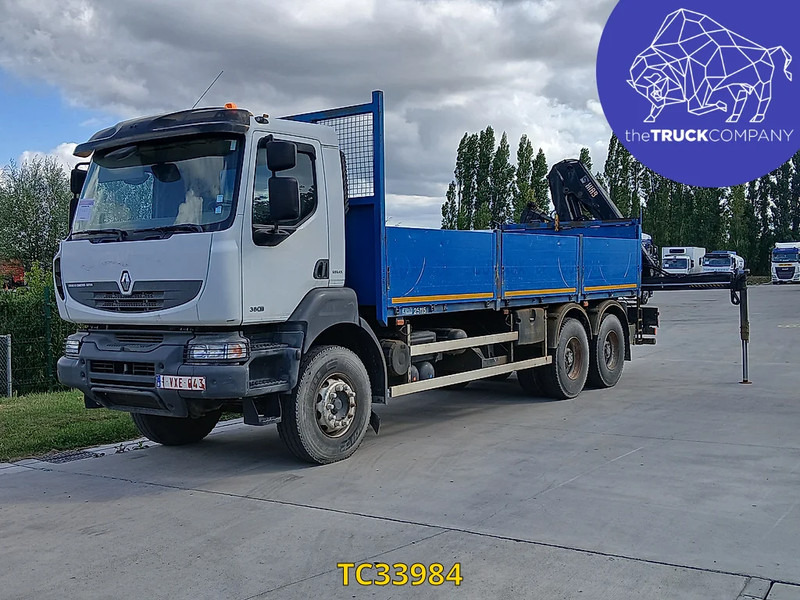 Renault Kerax 380 - Platós teherautó: 1 kép. Renault Kerax 380 - Platós teherautó: 1 kép.