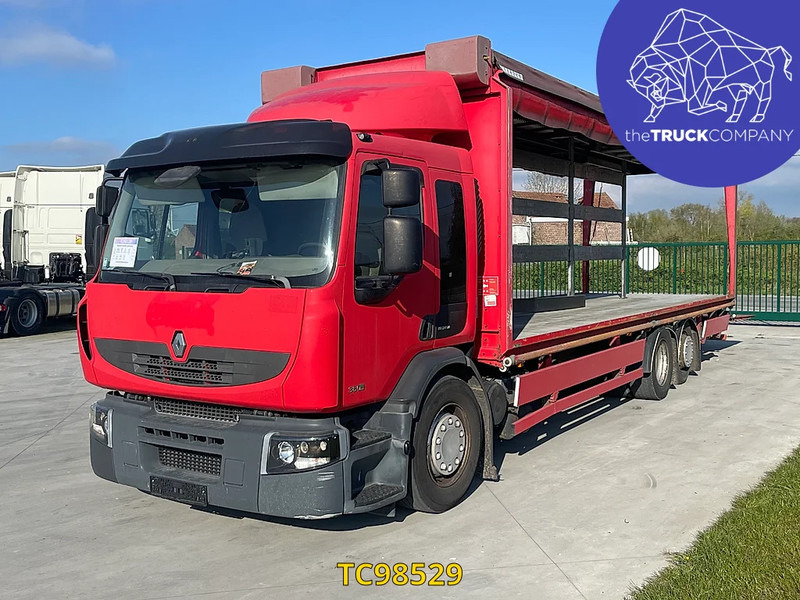 Renault Premium 380 - Ponyvás teherautó: 1 kép. Renault Premium 380 - Ponyvás teherautó: 1 kép.