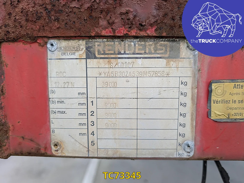 Ponyvás félpótkocsi Renders: 8 kép.