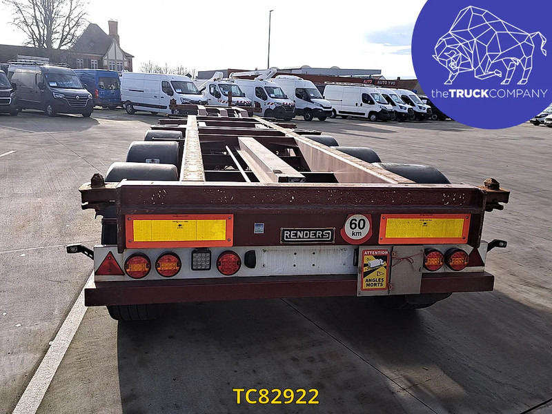 Renders - Félpótkocsi cserefelépítményes: 4 kép. Renders - Félpótkocsi cserefelépítményes: 4 kép.