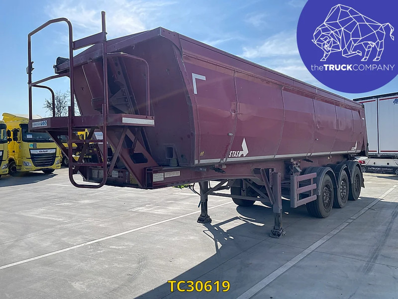 Stas 28m3 geïsolleerd Insulated - Félpótkocsi billenőplatós: 1 kép. Stas 28m3 geïsolleerd Insulated - Félpótkocsi billenőplatós: 1 kép.