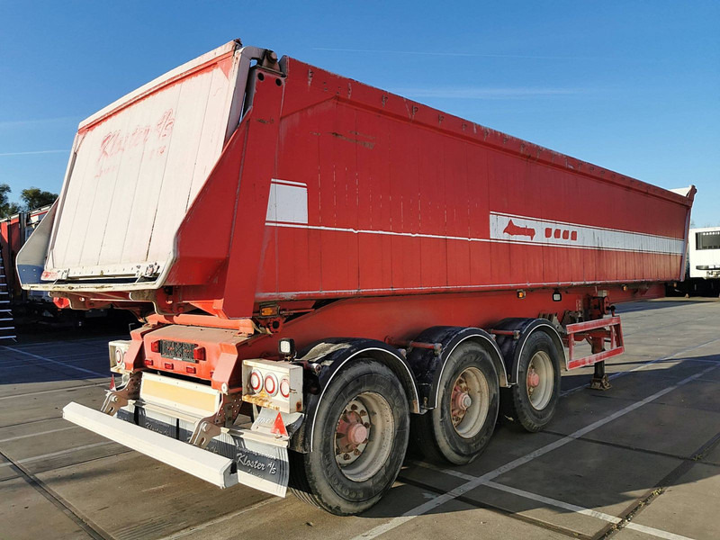 Benalu T39C 30 M3 ALU 3 AXLE BPW - Félpótkocsi billenőplatós: 2 kép. Benalu T39C 30 M3 ALU 3 AXLE BPW - Félpótkocsi billenőplatós: 2 kép.