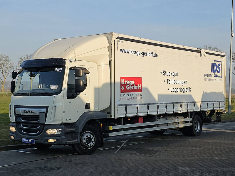 DAF LF 290 16T AIRCO TAILLIFT - Ponyvás teherautó: 2 kép. DAF LF 290 16T AIRCO TAILLIFT - Ponyvás teherautó: 2 kép.
