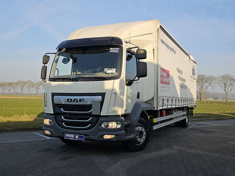 DAF LF 290 16T AIRCO TAILLIFT - Ponyvás teherautó: 1 kép. DAF LF 290 16T AIRCO TAILLIFT - Ponyvás teherautó: 1 kép.