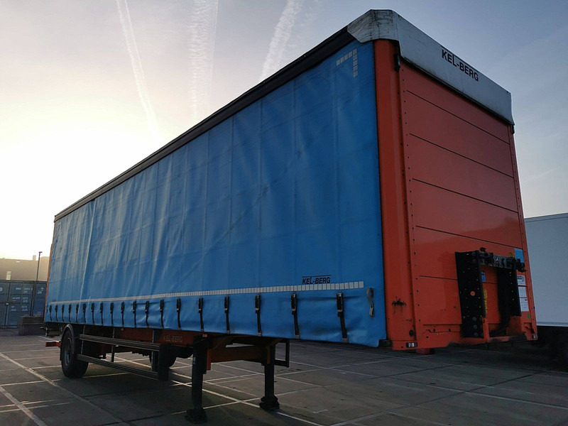 Kelberg D400V/XL/ZL/BPW 1 AXLE CITY LIFT LBW - Ponyvás félpótkocsi: 3 kép. Kelberg D400V/XL/ZL/BPW 1 AXLE CITY LIFT LBW - Ponyvás félpótkocsi: 3 kép.
