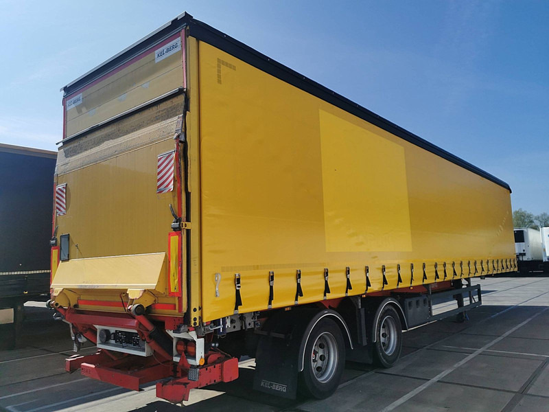 Kelberg D500V/XL S35S2 2 AXLE LIFT LBW - Ponyvás félpótkocsi: 2 kép. Kelberg D500V/XL S35S2 2 AXLE LIFT LBW - Ponyvás félpótkocsi: 2 kép.