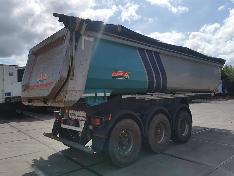 Langendorf SKS-HS 24/30 HARDOX 24M3 STEEL - Félpótkocsi billenőplatós: 2 kép. Langendorf SKS-HS 24/30 HARDOX 24M3 STEEL - Félpótkocsi billenőplatós: 2 kép.