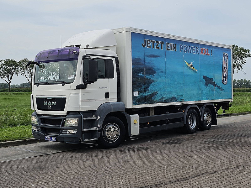 MAN 26.360 TGS 6X2 TAILLIFT - Dobozos felépítményű teherautó: 2 kép. MAN 26.360 TGS 6X2 TAILLIFT - Dobozos felépítményű teherautó: 2 kép.