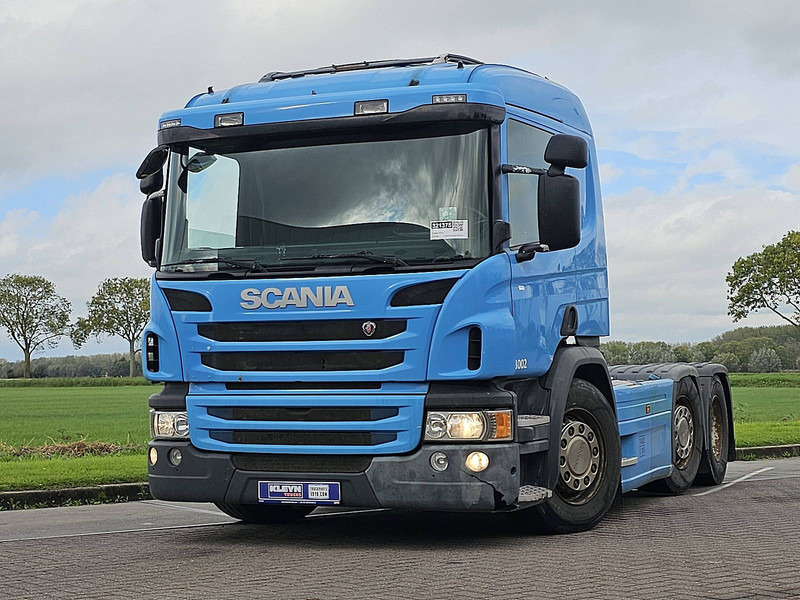 Scania P410 6X2/4 MNB - Nyergesvontató: 1 kép. Scania P410 6X2/4 MNB - Nyergesvontató: 1 kép.