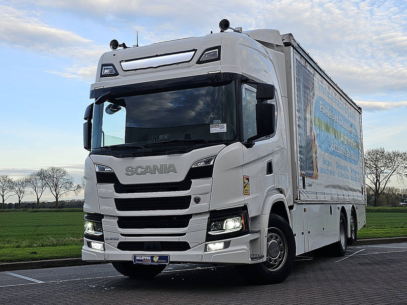 Scania G450 ORTEN SAVE SERVER - Ponyvás teherautó: 1 kép. Scania G450 ORTEN SAVE SERVER - Ponyvás teherautó: 1 kép.