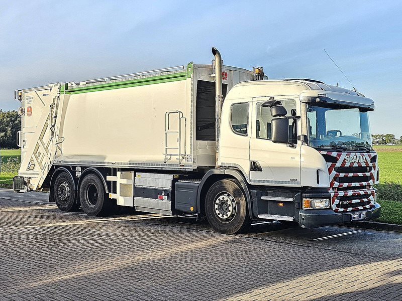 Scania P340 CNG GAS 6X2*4 VDK - Szemetesautó: 5 kép. Scania P340 CNG GAS 6X2*4 VDK - Szemetesautó: 5 kép.