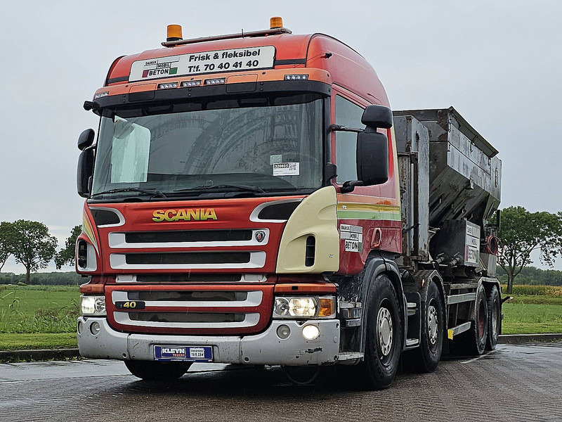 Scania P400 8X4 - Alvaz teherautó: 1 kép. Scania P400 8X4 - Alvaz teherautó: 1 kép.