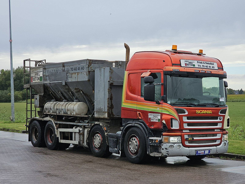 Scania P400 8X4 - Alvaz teherautó: 5 kép. Scania P400 8X4 - Alvaz teherautó: 5 kép.