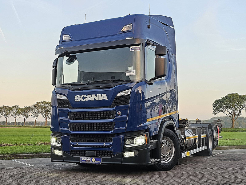 Scania R410 6X2*4 RET. LNG GAS - Cserefelépítményes teherautó: 1 kép. Scania R410 6X2*4 RET. LNG GAS - Cserefelépítményes teherautó: 1 kép.