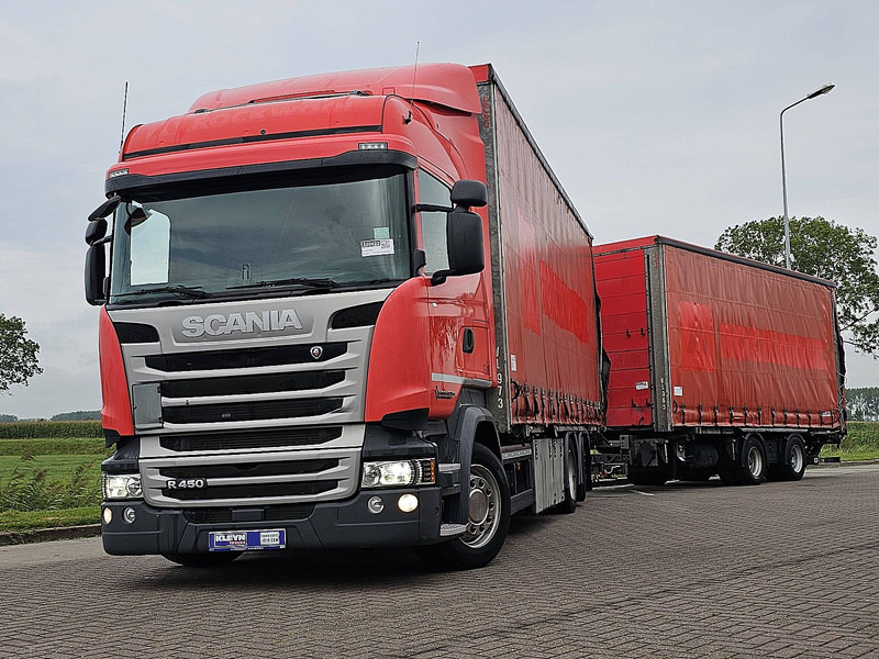Scania R450 6X2*4 RET COMBI LIFT - Ponyvás teherautó: 1 kép. Scania R450 6X2*4 RET COMBI LIFT - Ponyvás teherautó: 1 kép.