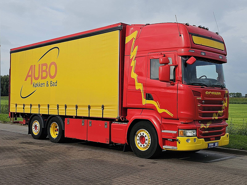 Scania R450 TL 6X2 RETARDER - Ponyvás teherautó: 5 kép. Scania R450 TL 6X2 RETARDER - Ponyvás teherautó: 5 kép.