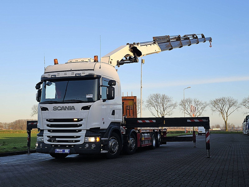 Scania R490 - Platós teherautó, Darus autó: 1 kép. Scania R490 - Platós teherautó, Darus autó: 1 kép.