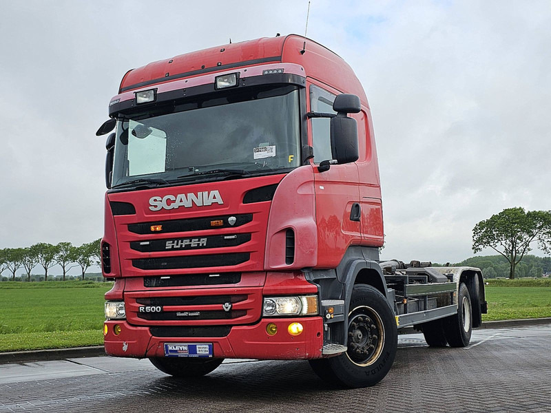 Scania R500 6X2*4 V8 591TKM - Horgos rakodó teherautó: 1 kép. Scania R500 6X2*4 V8 591TKM - Horgos rakodó teherautó: 1 kép.