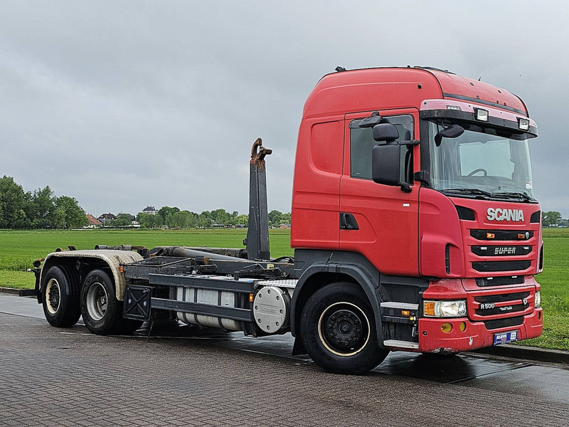 Scania R500 6X2*4 V8 591TKM - Horgos rakodó teherautó: 5 kép. Scania R500 6X2*4 V8 591TKM - Horgos rakodó teherautó: 5 kép.